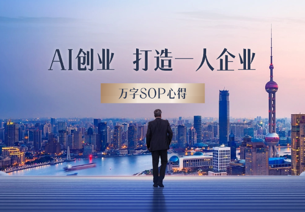 AI创业一年，成功打造一人企业，拥有睡后收入，附万字SOP心得-学途在线