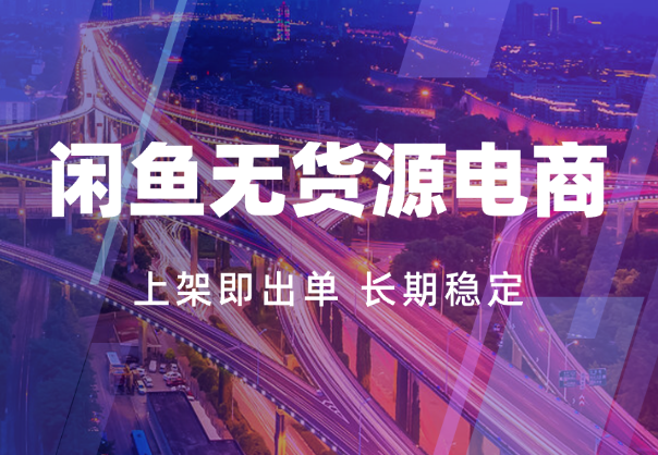 长期稳定的闲鱼无货源电商单店铺日入300+爆款货源 上架即出单-学途在线