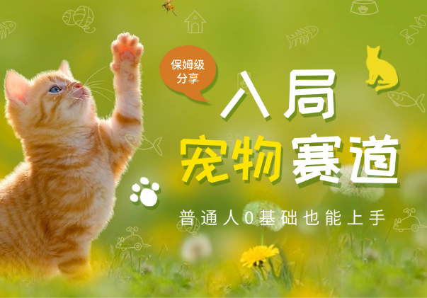 普通人入局宠物赛道，0基础也能上手的保姆级分享-学途在线