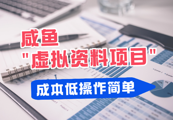 2025全新咸鱼虚拟资料项目，成本低，操作简单-学途在线