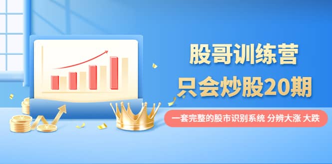 图片[1]-股哥训练营·只会炒股20期：一套完整的股市识别系统，分辨大涨、大跌-xx网创