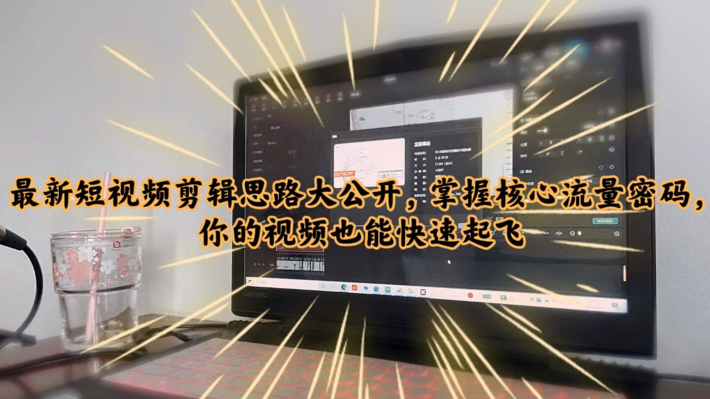 最新短视频剪辑思路大公开，掌握核心流量密码，你的视频也能快速起飞-学途在线