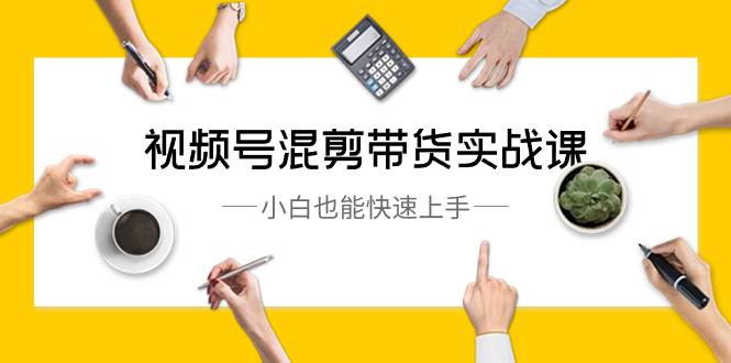 视频号-混剪带货实战课，小白也能快速上手（10节课）-学途在线