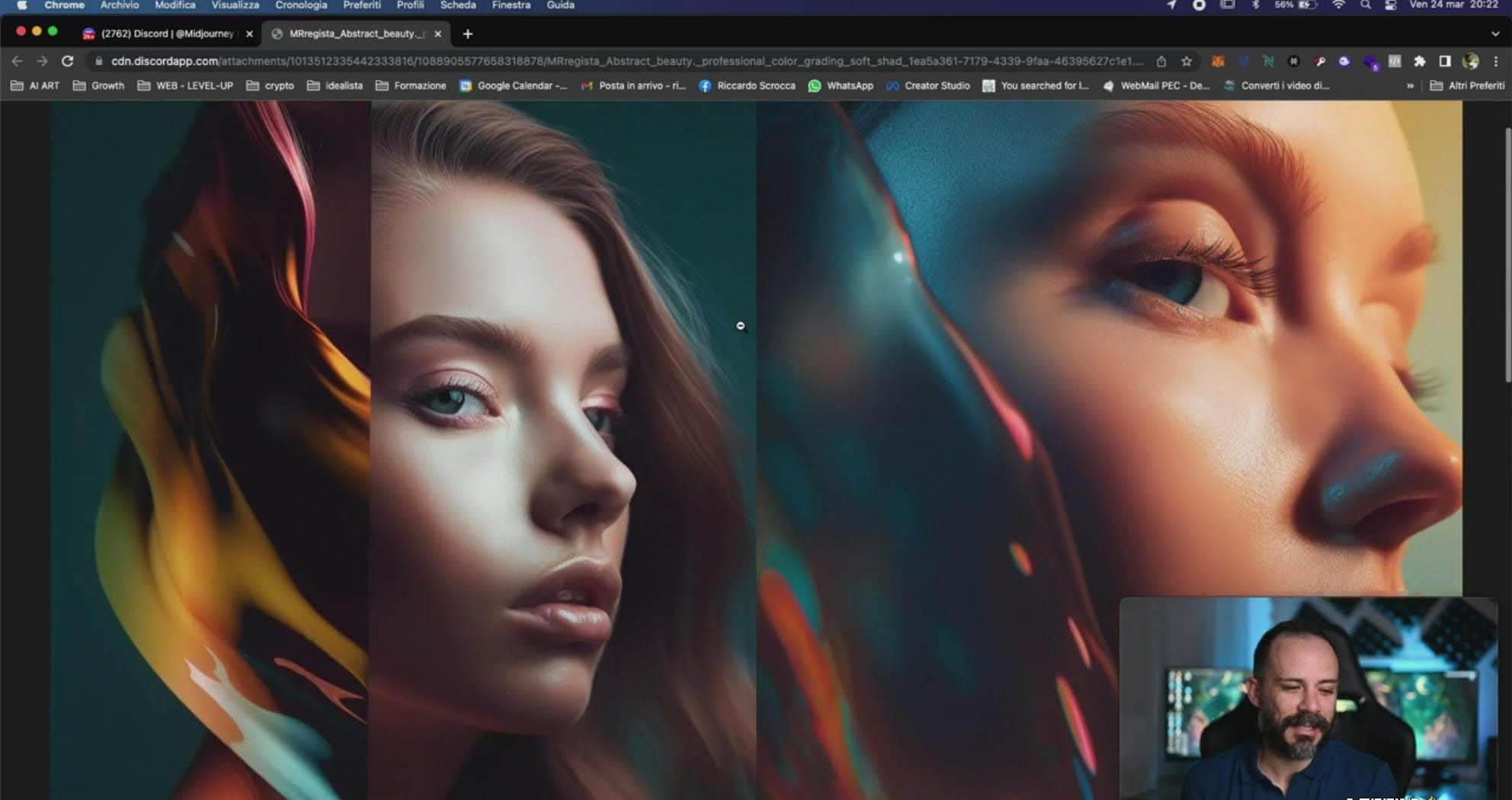 图片[8]-Midjourney AI人工智能创建和销售令人惊叹的海报教程-10节课-中英字幕-xx网创