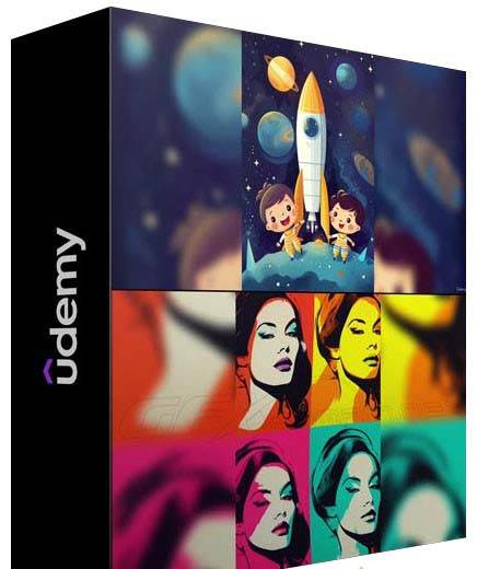 图片[2]-Midjourney AI人工智能创建和销售令人惊叹的海报教程-10节课-中英字幕-xx网创