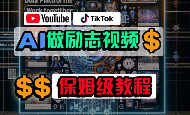 利用AI制作励志视频，小白可做（附工具）-学途在线