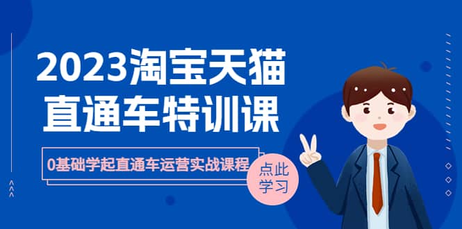 2023淘宝·天猫直通车评特训课，0基础学起直通车运营实战课程（8节课时）-学途在线
