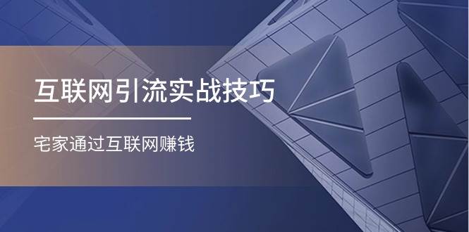互联网引流实操技巧(适合微商，吸引宝妈)，宅家通过互联网赚钱（17节）-学途在线