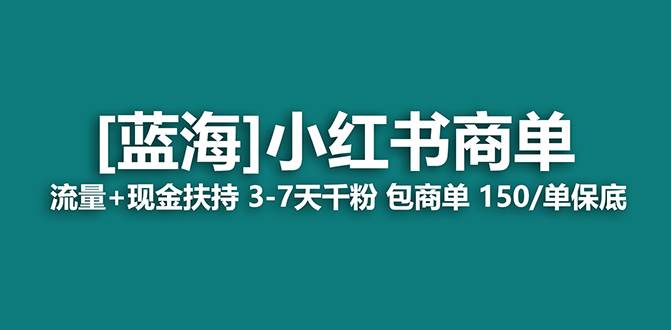 【蓝海项目】小红书商单！长期稳定 7天变现 商单一口价包分配 轻松月入过万-学途在线
