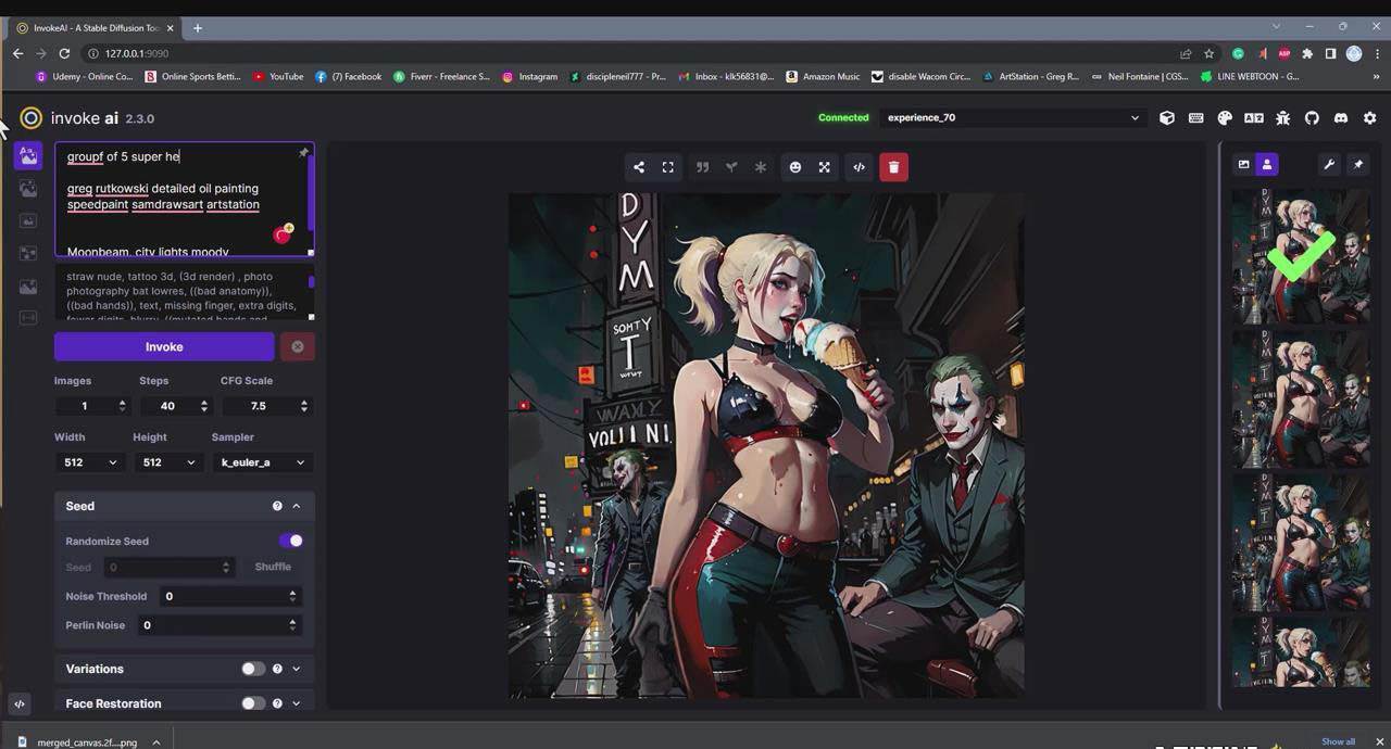 图片[5]-Invoke AI 绘画教程-零基础创作可以销售的完美插图-49节-中英字幕-xx网创