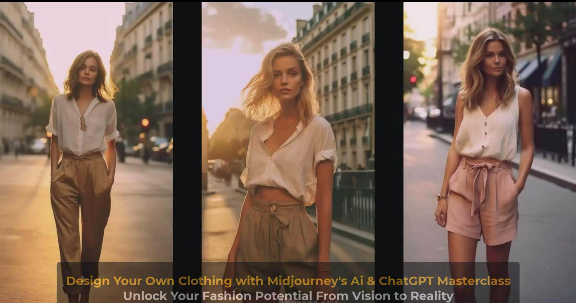 图片[11]-利用 Midjourneys Ai 人工智能设计自己的服装AI大师班-10节课-中英字幕-xx网创