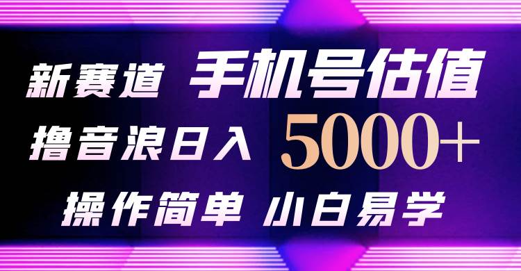 抖音不出境直播【手机号估值】最新撸音浪，日入5000+，简单易学，适合…-学途在线