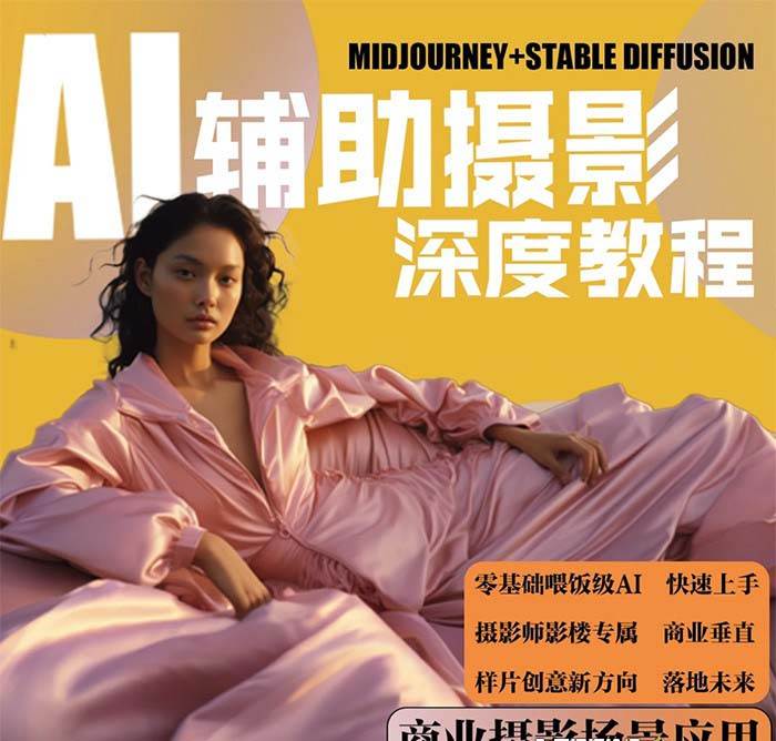 图片[2]-2024年AI辅助摄影人工智能商业应用摄影课程（37节课）-xx网创