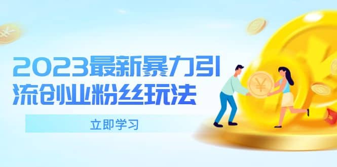 2023最新暴力引流创业粉丝玩法，单日被动引流50+创业粉-学途在线