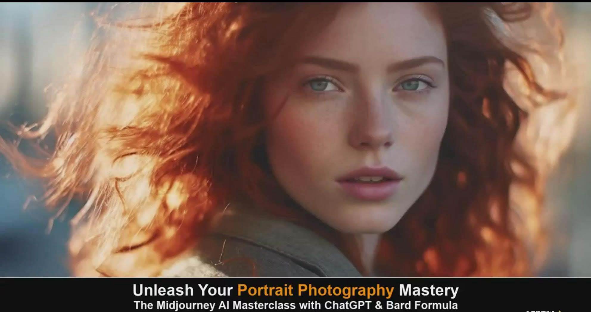图片[3]-Midjourney v5 ChatGPT 和 Bard AI人工智能人像摄影大师班-15节-中英字幕-xx网创
