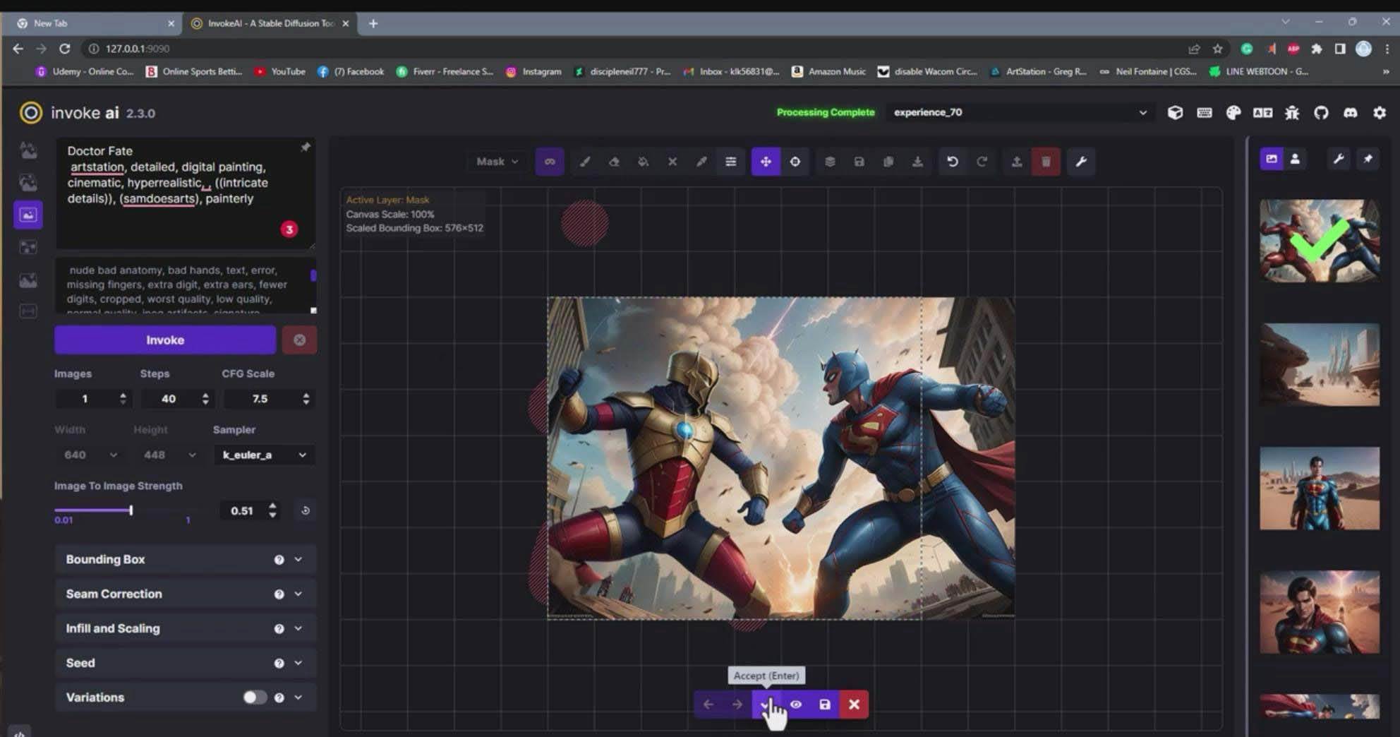 图片[3]-Invoke AI 绘画教程-零基础创作可以销售的完美插图-49节-中英字幕-xx网创