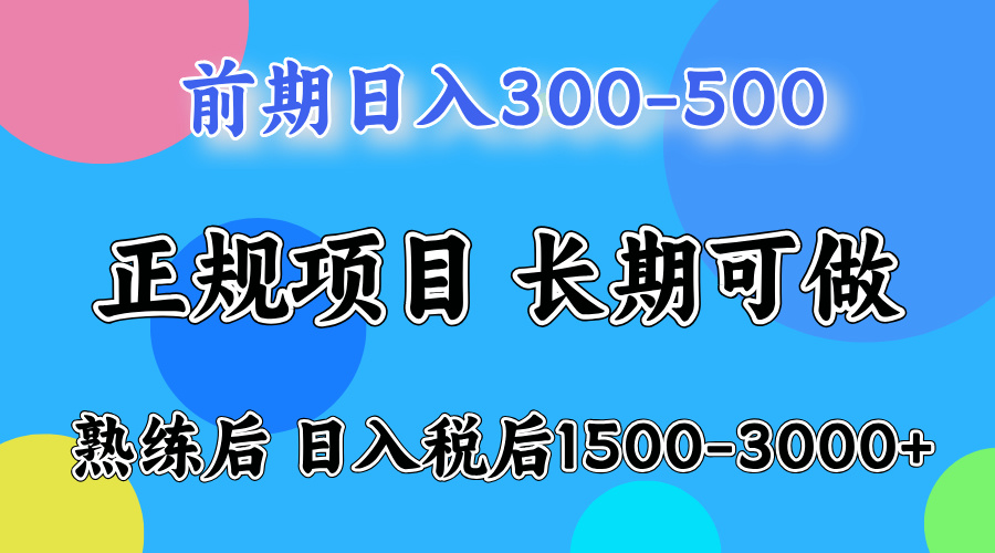备战寒假，月入10万+，正规项目，常年可做-学途在线