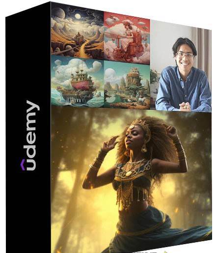 图片[2]-MidjourneyAI绘画艺术生成的大师级写作提示指南教程-8节视频课-中英字幕-xx网创