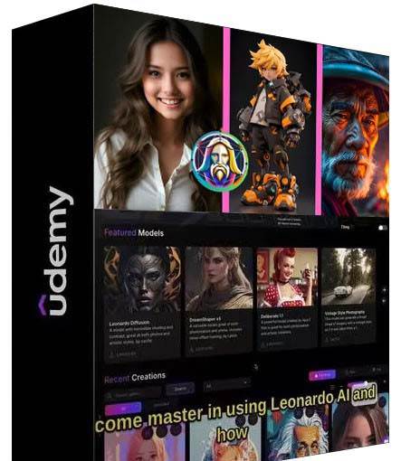 图片[2]-比 Midjourney 更好的 Leonardo AI绘画图像大师班教程-16讲-中英字幕-xx网创